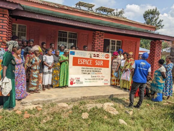 ESPACE SÛR ET SECURISE est installé au centre de santé de MUHONGOZA dans la zone de santé de kalehe