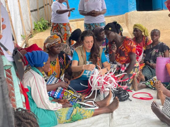 Visite de la représentante adjointe de UNFPA en République Démocrate du Congo
